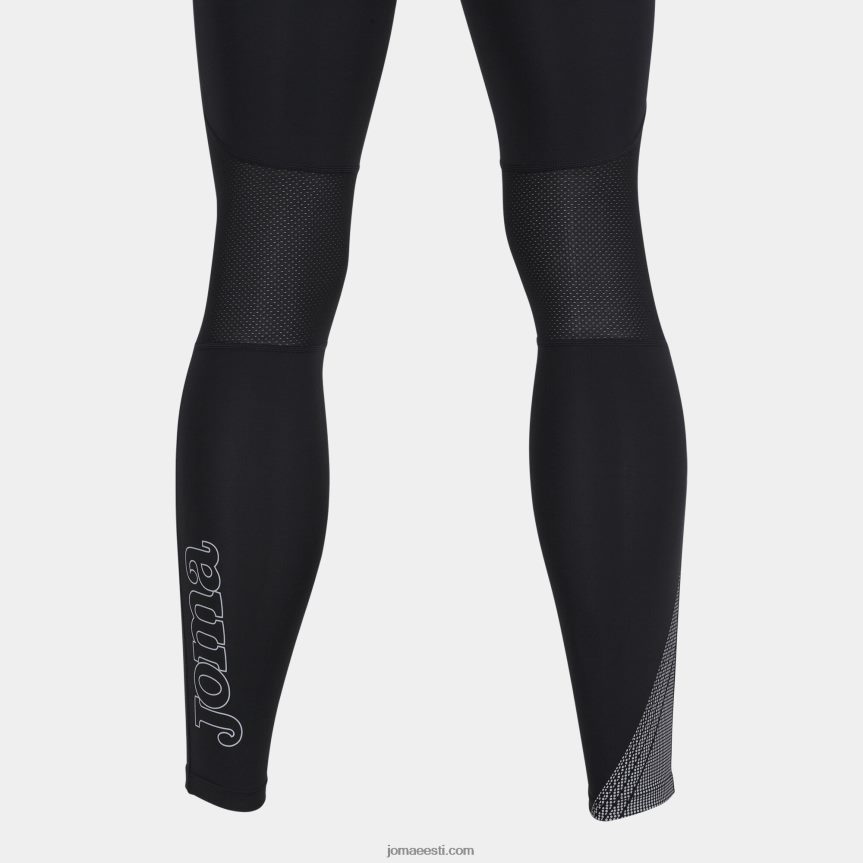mehed pikad sukkpüksid jooksuõhtu DJNBH3296 must Joma