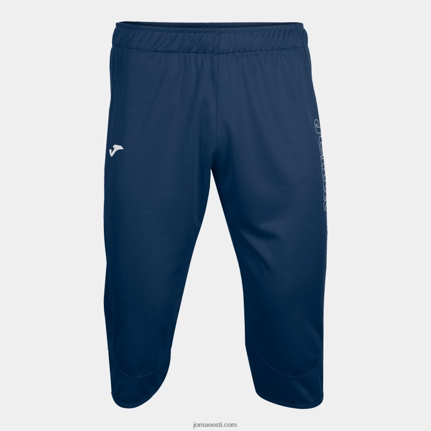mehed 3/4 püksid vela DJNBH3469 mereväe sinine Joma
