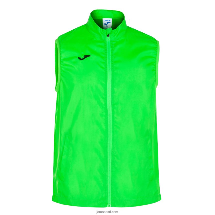 mehed gilet eliit vii DJNBH338 fluorestseeruv roheline Joma