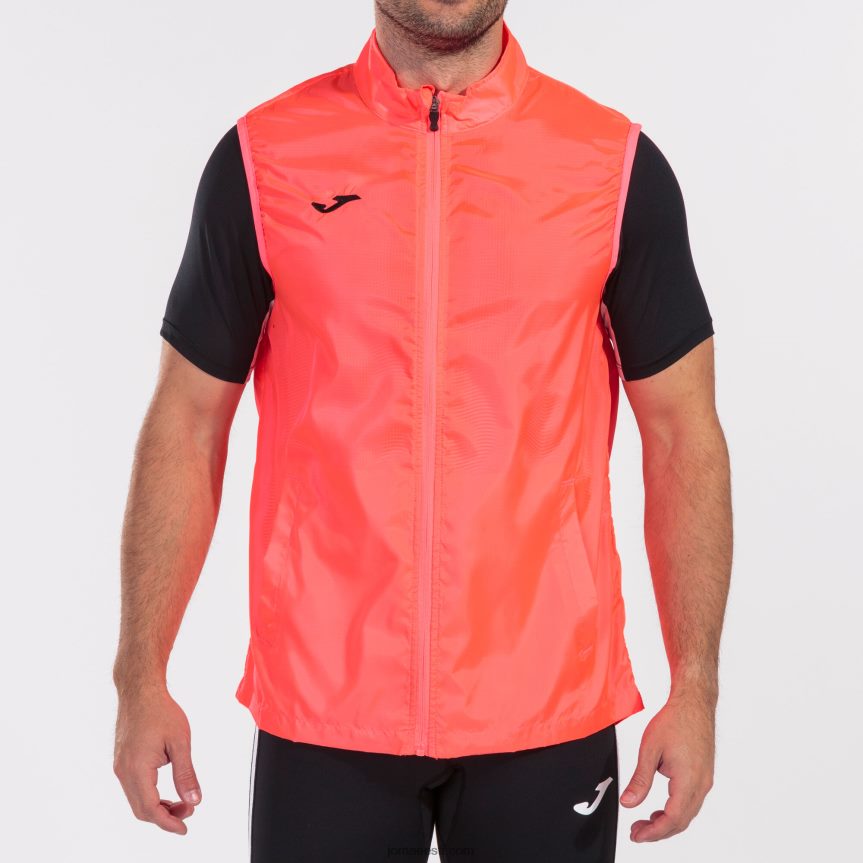 mehed gilet eliit vii DJNBH4712 fluorestseeruv korall Joma