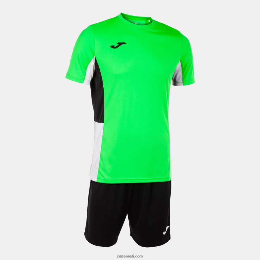 mehed seada danubio ii DJNBH4529 fluorestseeruv roheline must valge Joma