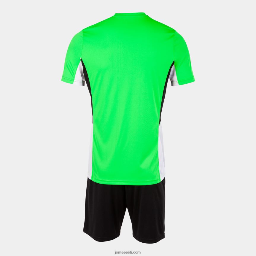 mehed seada danubio ii DJNBH4529 fluorestseeruv roheline must valge Joma
