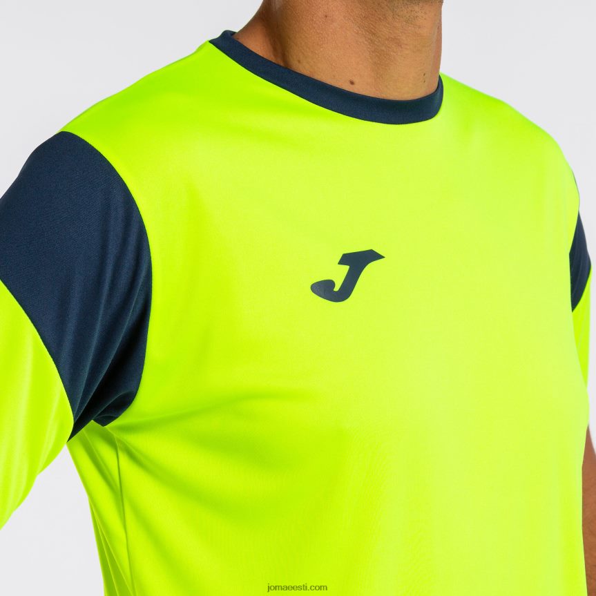 mehed seada fööniks DJNBH4166 fluorestseeruv kollane meresinine Joma