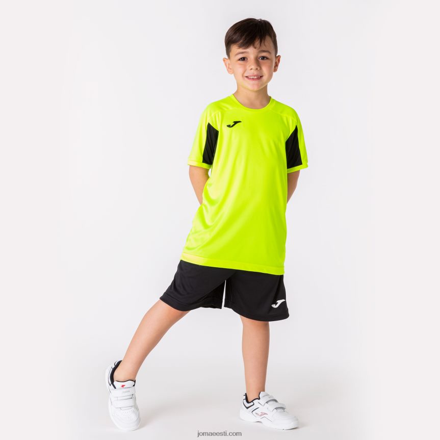 mehed seatud koll DJNBH3027 fluorestseeruv kollane must Joma