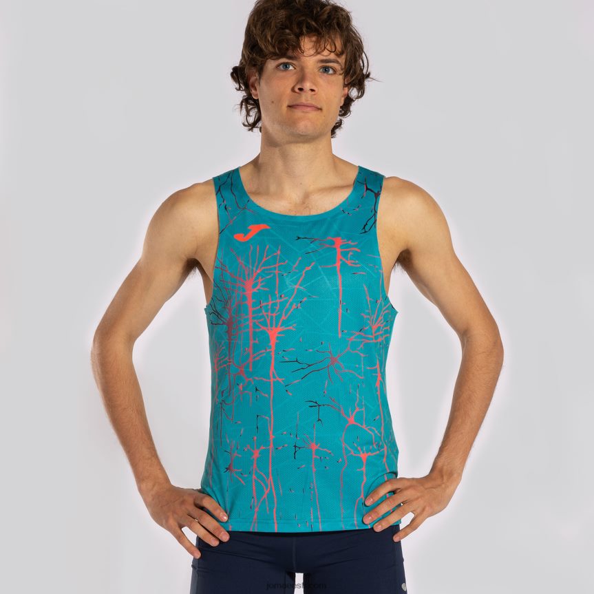 mehed tank top eliit ix DJNBH2999 türkiissinine Joma