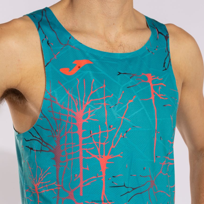 mehed tank top eliit ix DJNBH2999 türkiissinine Joma