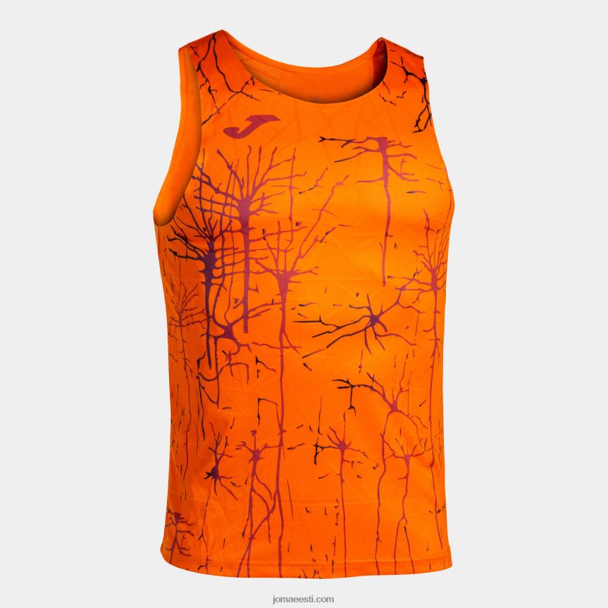 mehed tank top eliit ix DJNBH4327 oranž Joma