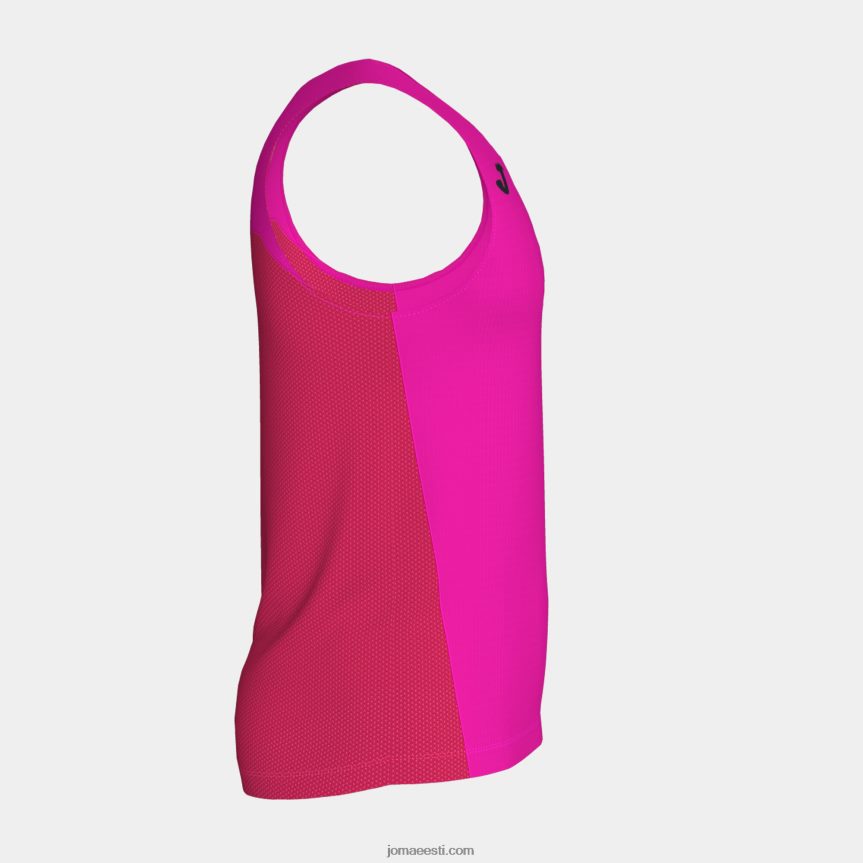 mehed tank top r-võitja DJNBH490 fluorestseeruv roosa Joma