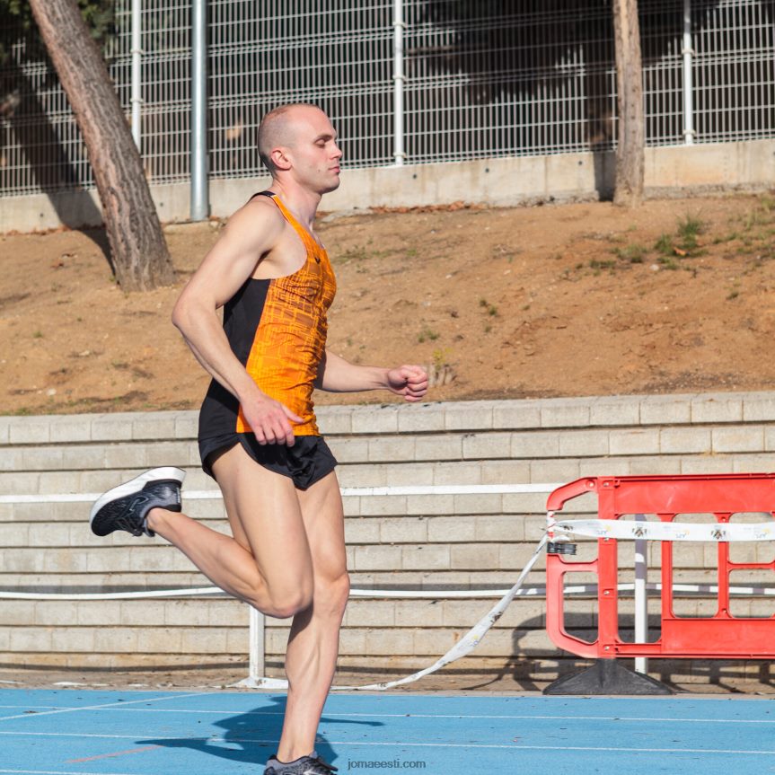 mehed tanki tipp eliit viii DJNBH3270 must oranž Joma