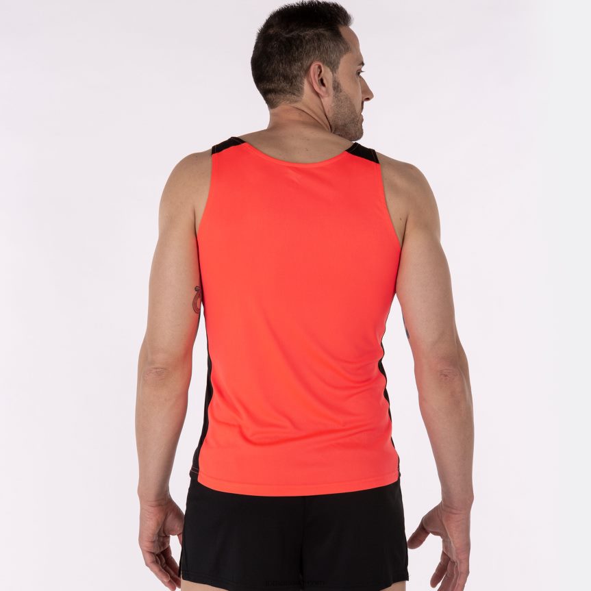 mehed tanki tipprekord ii DJNBH1484 fluorestseeruv korallimust Joma