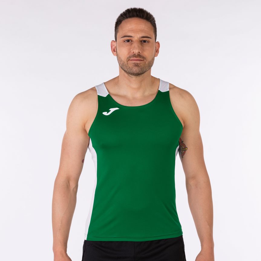 mehed tanki tipprekord ii DJNBH3058 roheline valge Joma