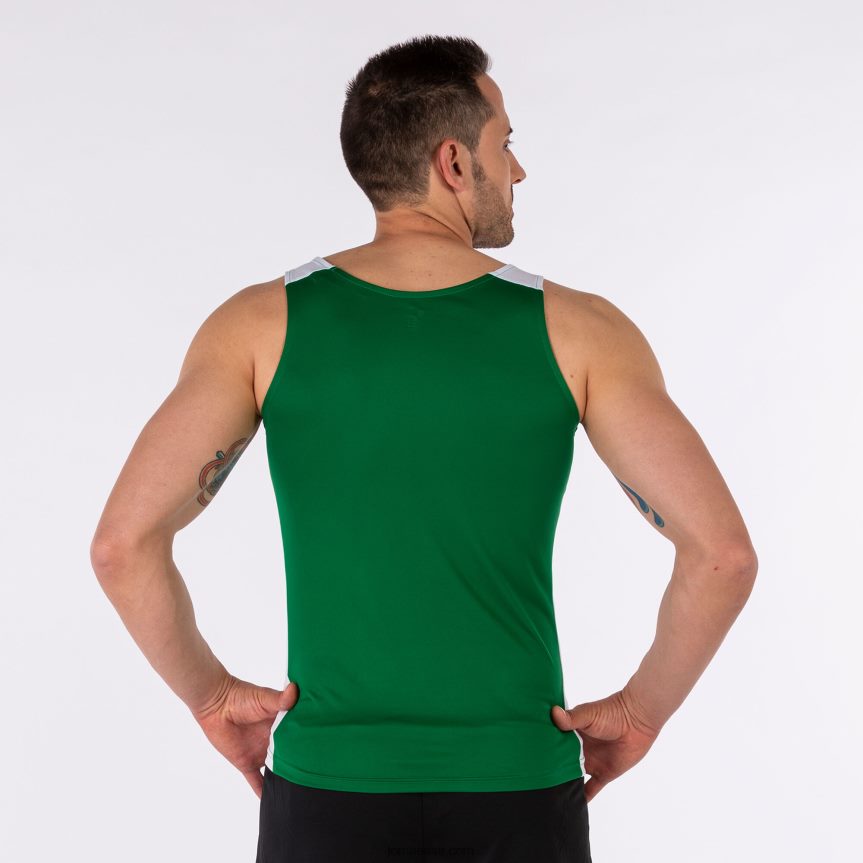 mehed tanki tipprekord ii DJNBH3058 roheline valge Joma