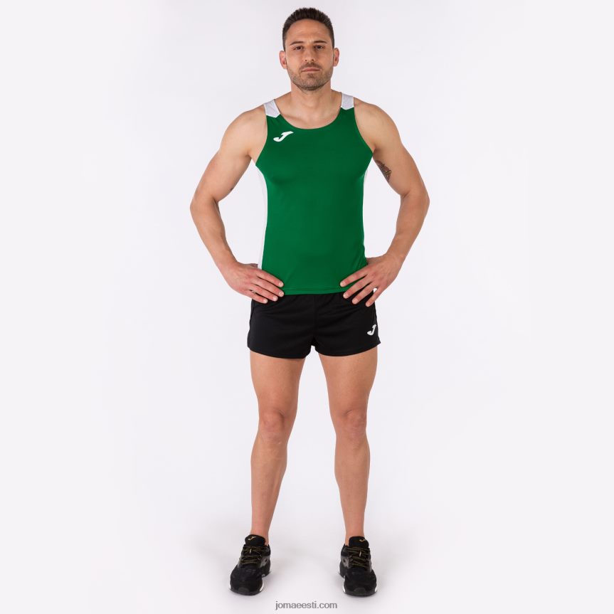 mehed tanki tipprekord ii DJNBH3058 roheline valge Joma