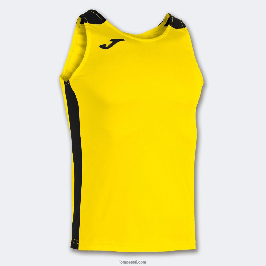 mehed tanki tipprekord ii DJNBH4307 kollane must Joma