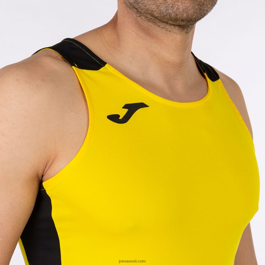 mehed tanki tipprekord ii DJNBH4307 kollane must Joma
