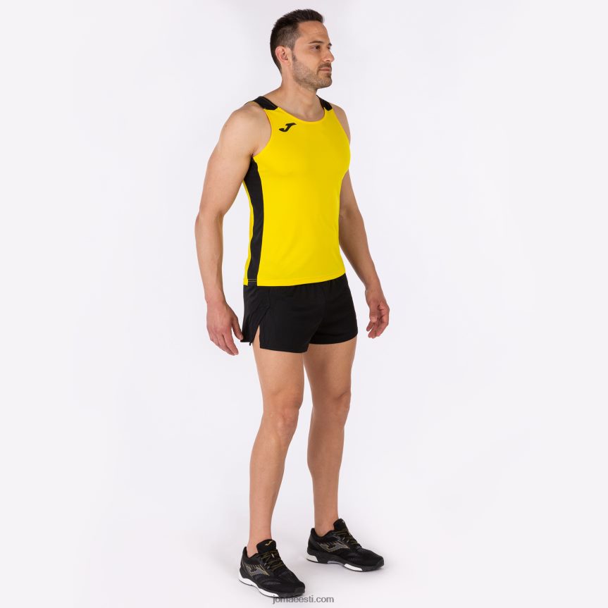 mehed tanki tipprekord ii DJNBH4307 kollane must Joma