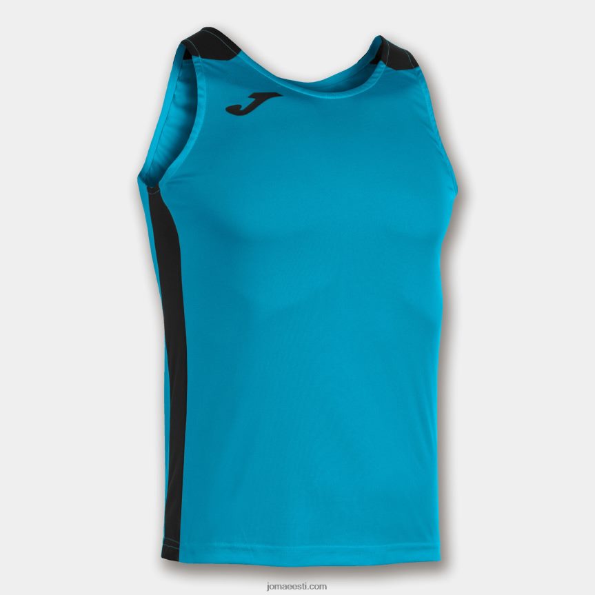 mehed tanki tipprekord ii DJNBH4508 türkiis must Joma