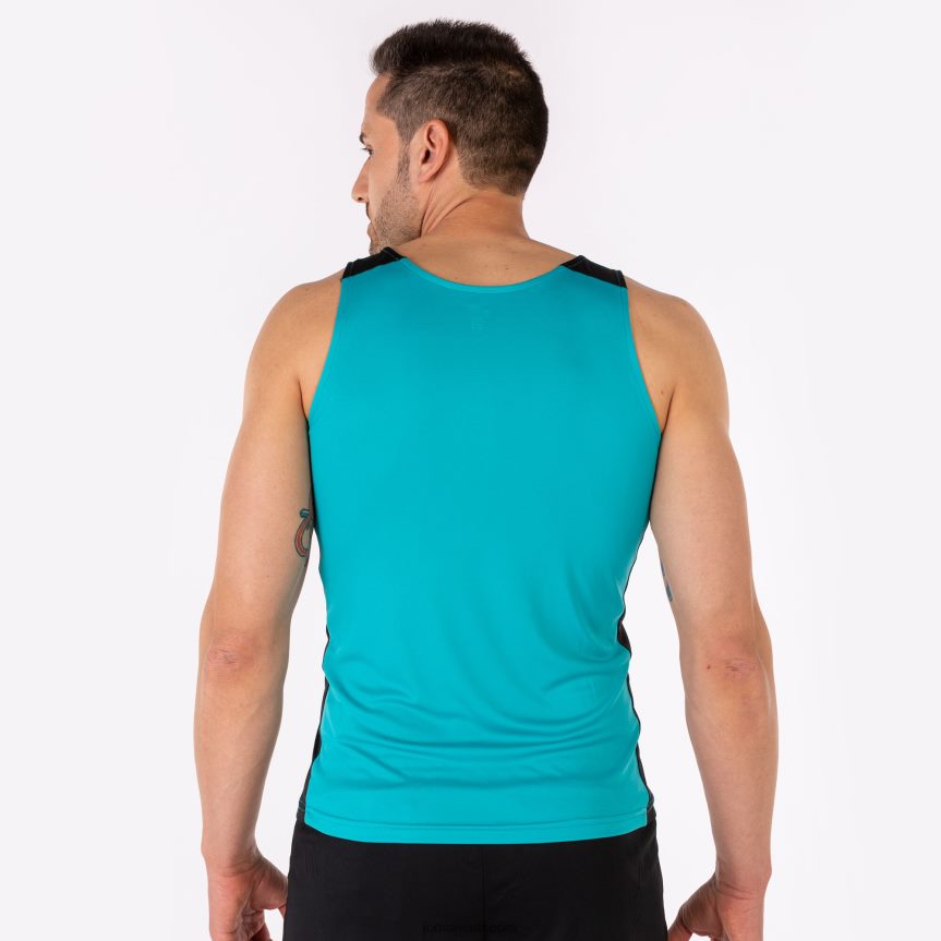 mehed tanki tipprekord ii DJNBH4508 türkiis must Joma