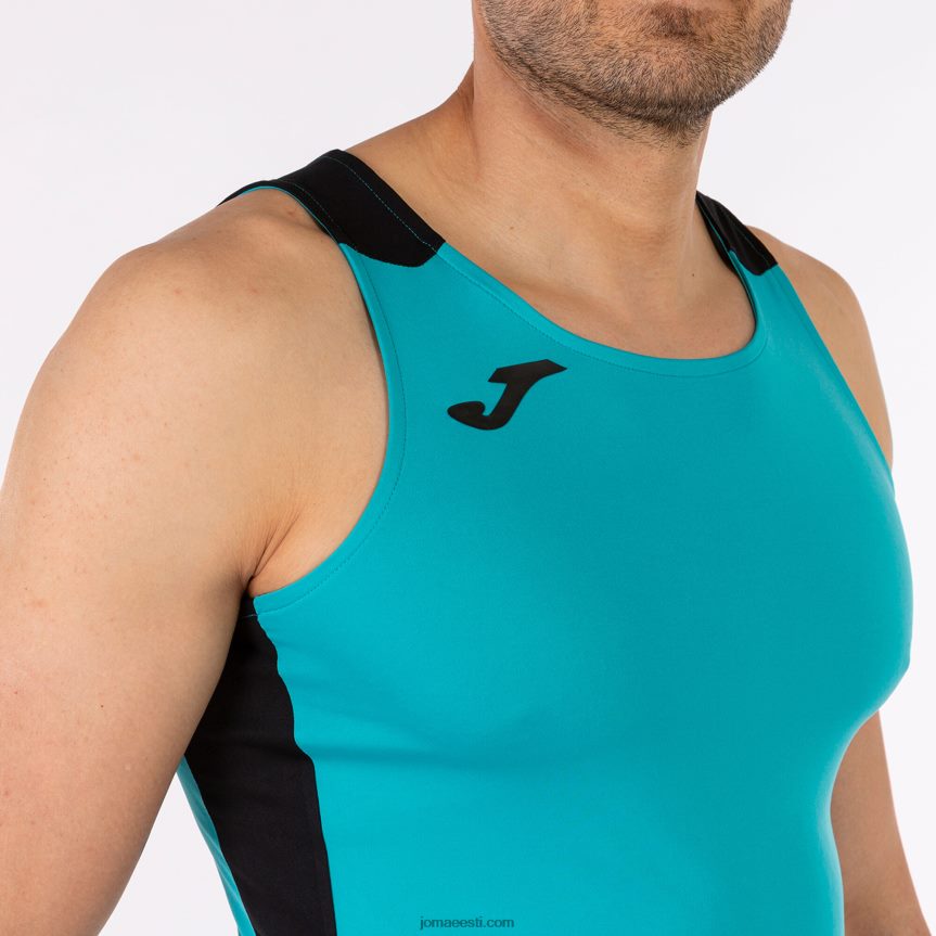 mehed tanki tipprekord ii DJNBH4508 türkiis must Joma