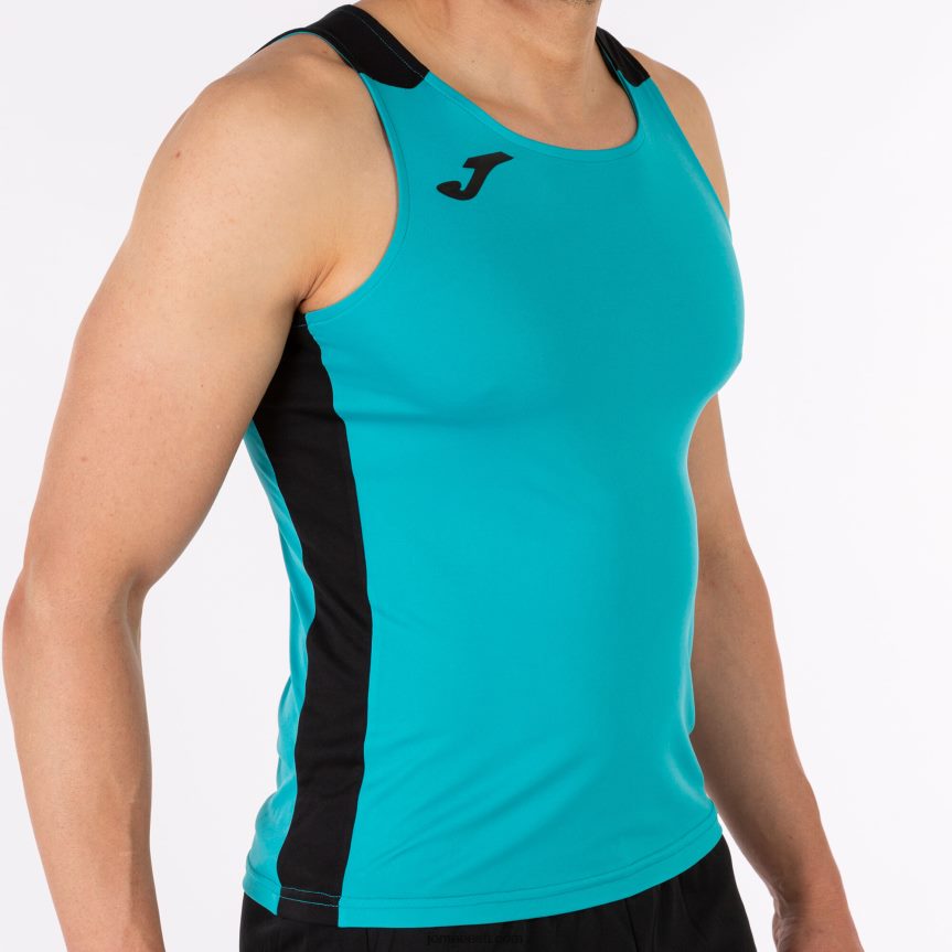 mehed tanki tipprekord ii DJNBH4508 türkiis must Joma