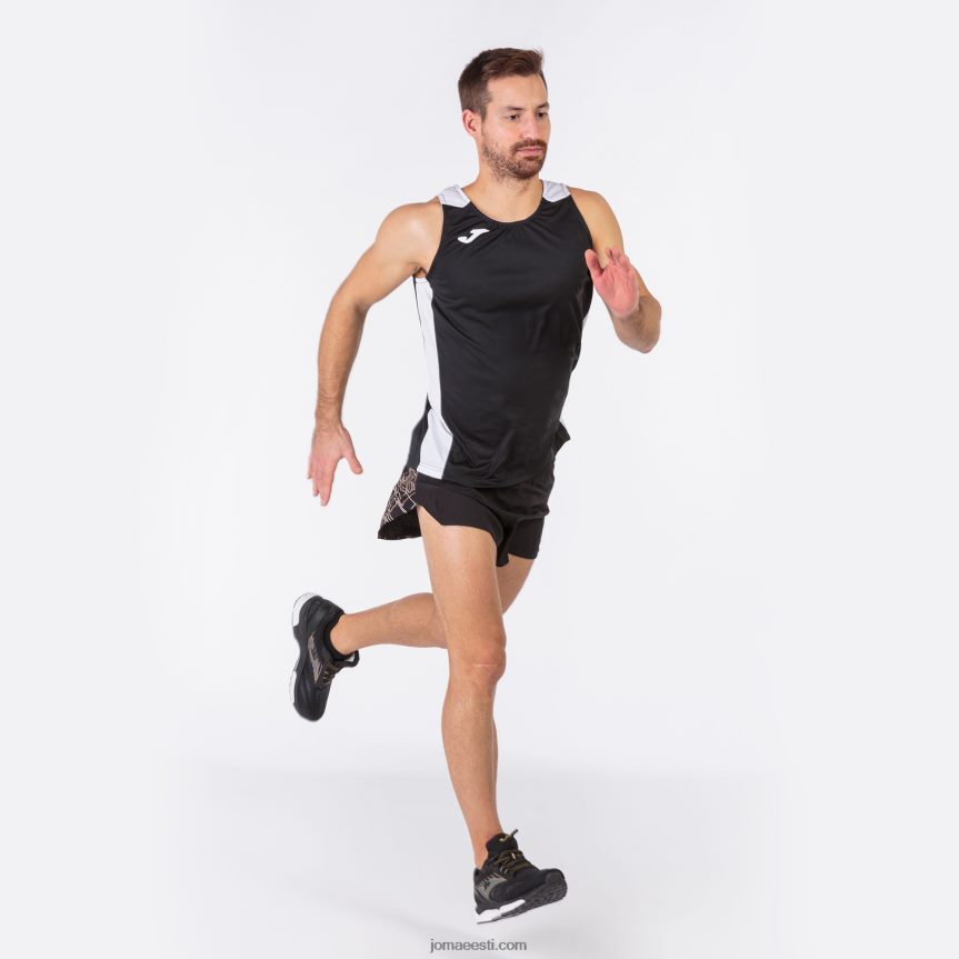 mehed tanki tipprekord ii DJNBH809 must valge Joma