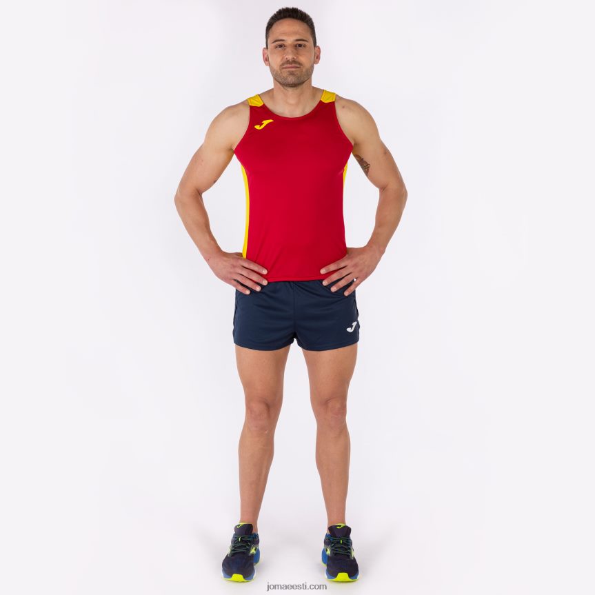 mehed tanki tipprekord ii DJNBH811 punane kollane Joma