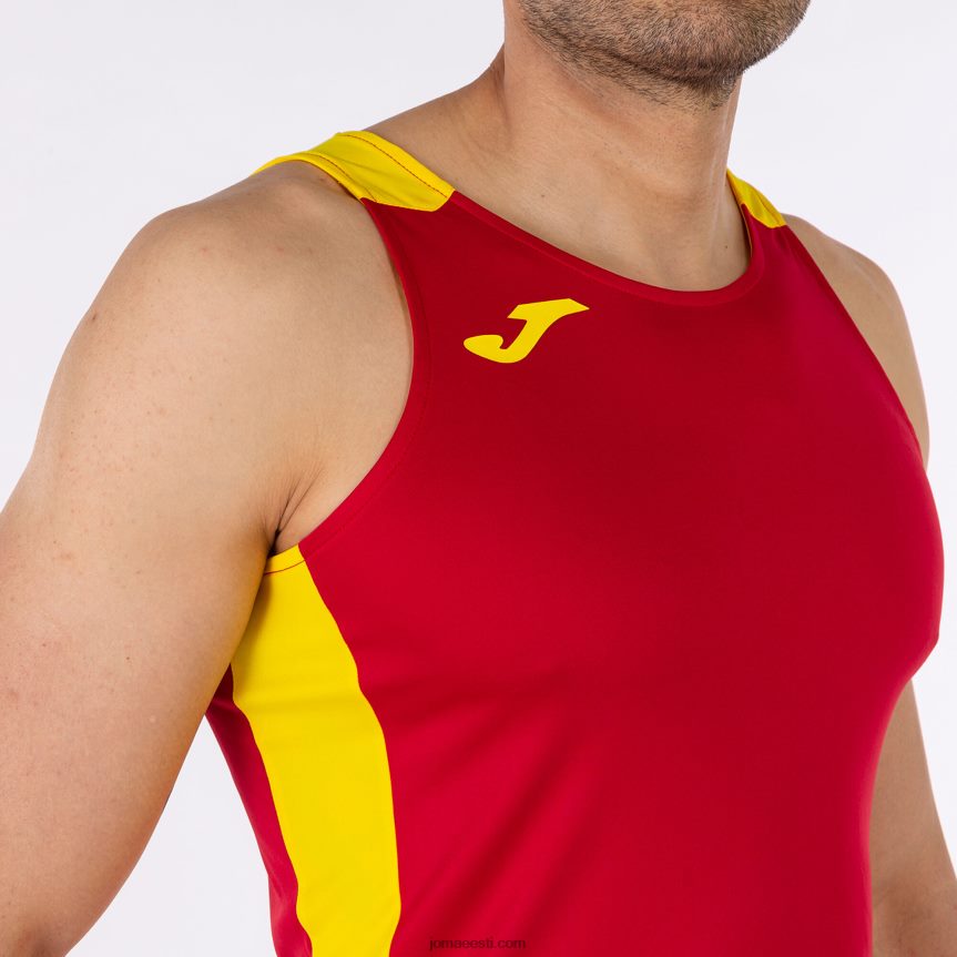 mehed tanki tipprekord ii DJNBH811 punane kollane Joma
