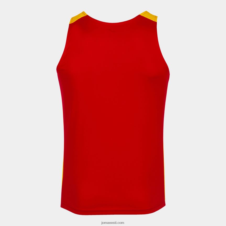 mehed tanki tipprekord ii DJNBH811 punane kollane Joma