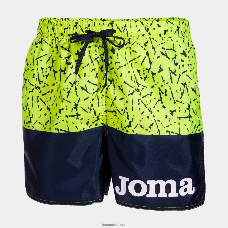 mehed ujumispüksid pints DJNBH4163 kollane meresinine Joma