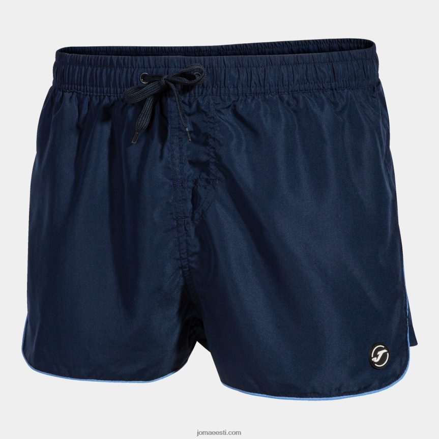 mehed ujumispükste kõver DJNBH349 mereväe sinine Joma