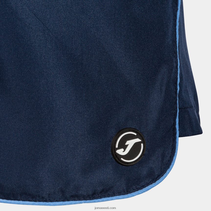 mehed ujumispükste kõver DJNBH349 mereväe sinine Joma