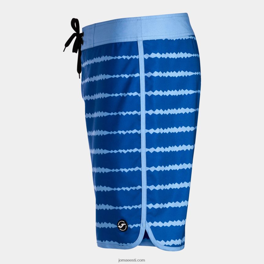 mehed ujumispükste särtsakust DJNBH1069 sügavsinine Joma