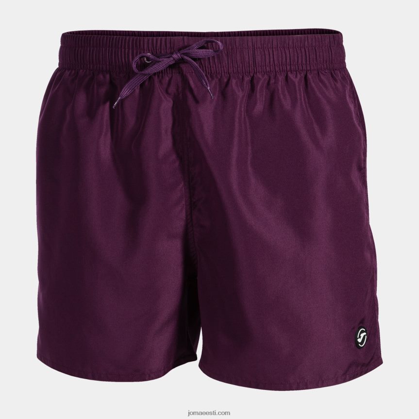 mehed ujumispükste triip DJNBH1547 Burgundia Joma