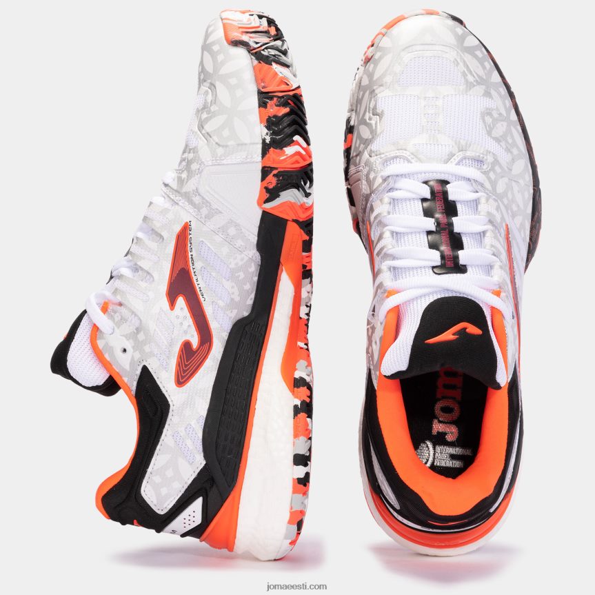 naised kingad International Padel Federation savist DJNBH1653 valge must Joma