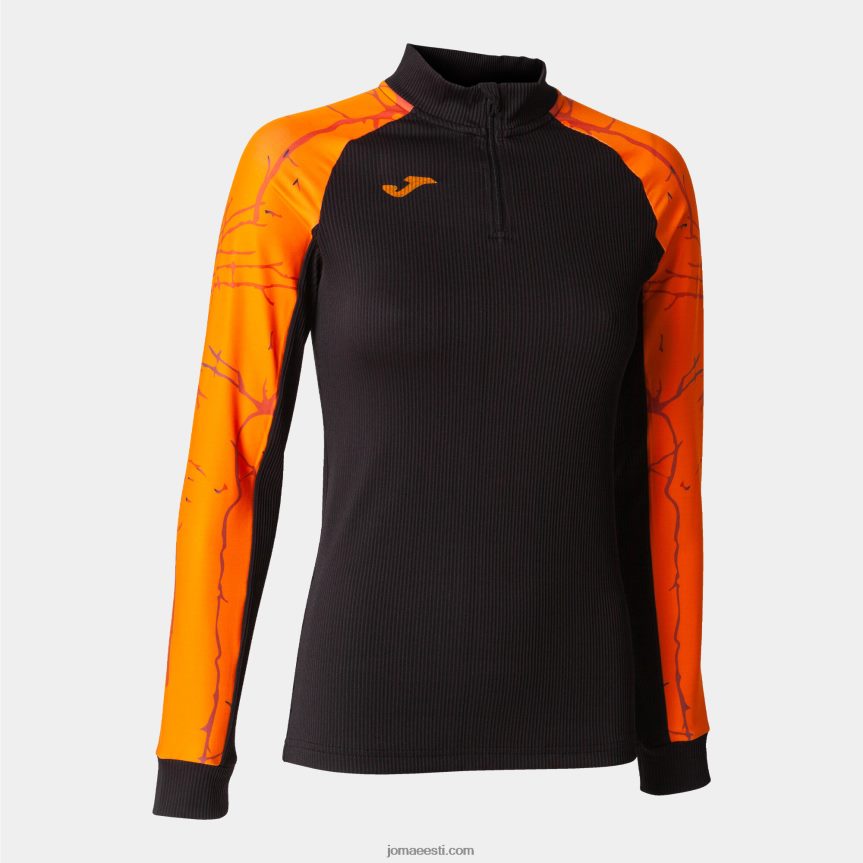 naised dressipluus eliit ix DJNBH3823 must oranž Joma