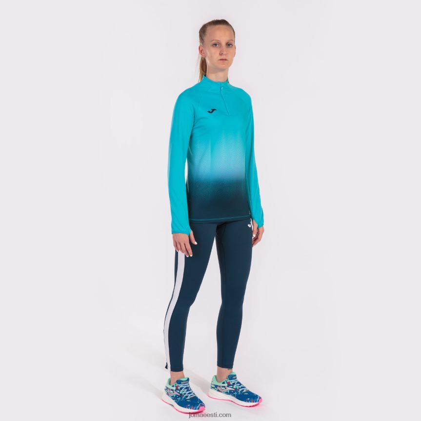 naised dressipluus eliit vii DJNBH2608 fluorestseeruv türkiissinine tumesinine Joma