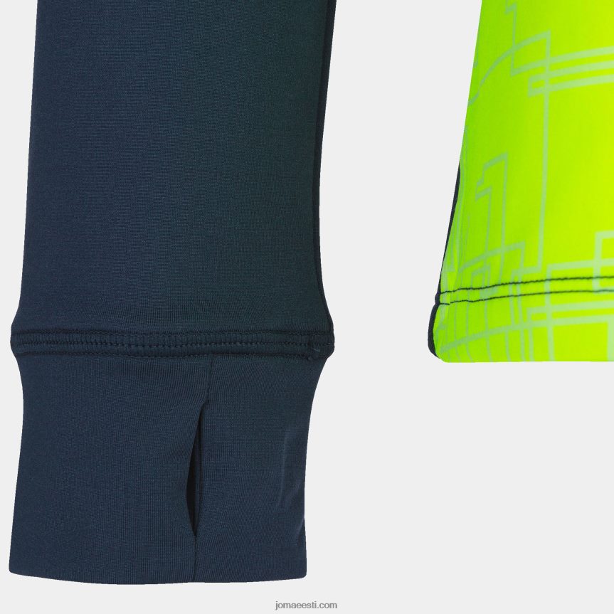 naised dressipluus eliit viii DJNBH3962 tumesinine fluorestseeruv kollane Joma