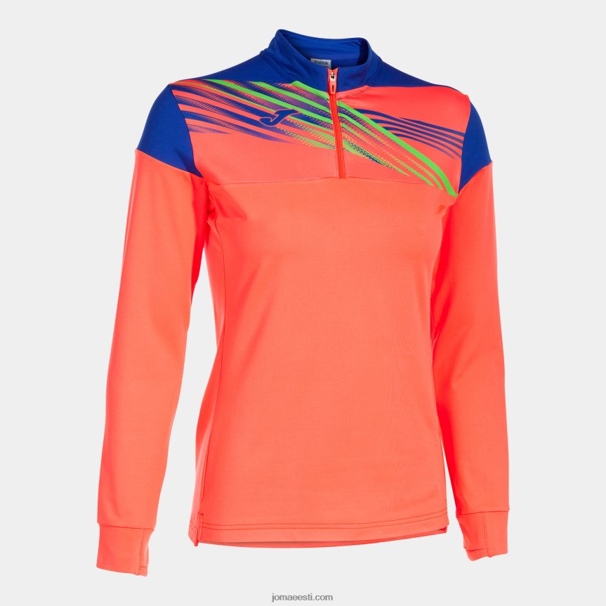 naised dressipluus eliit x DJNBH2020 fluorestseeruv korallisinine Joma