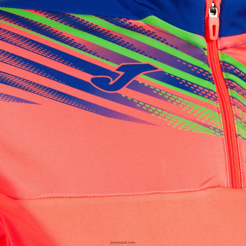 naised dressipluus eliit x DJNBH2020 fluorestseeruv korallisinine Joma