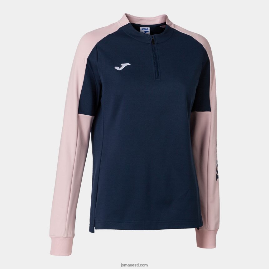 naised dressipluusi ökomeistrivõistlused DJNBH2234 tumesinine roosa Joma