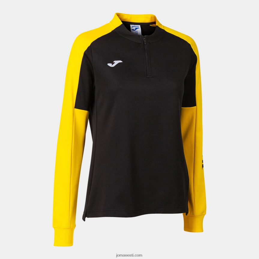 naised dressipluusi ökomeistrivõistlused DJNBH3775 must kollane Joma