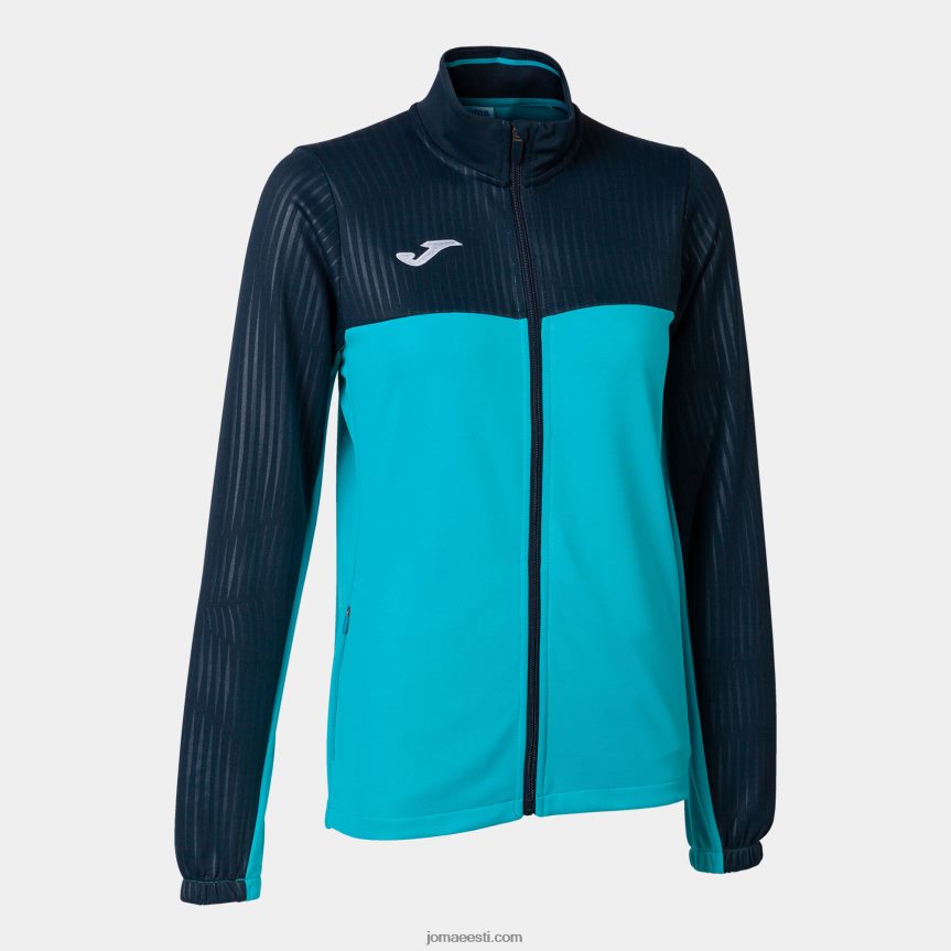 naised jakk montreal DJNBH2620 fluorestseeruv türkiissinine tumesinine Joma