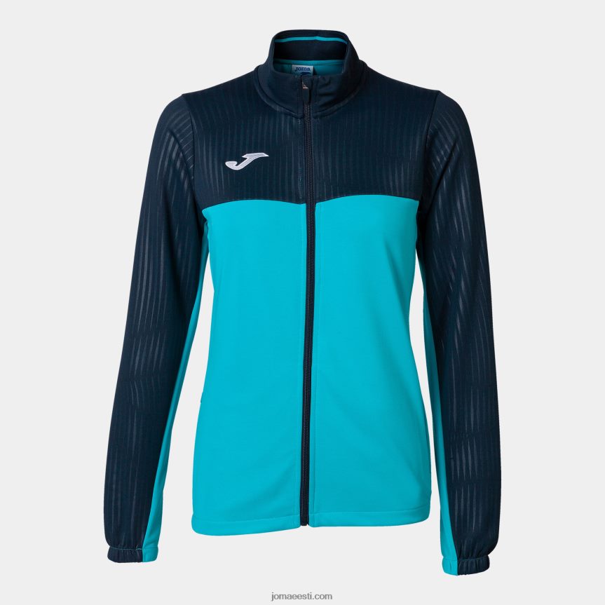 naised jakk montreal DJNBH2620 fluorestseeruv türkiissinine tumesinine Joma
