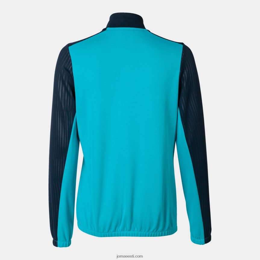 naised jakk montreal DJNBH2620 fluorestseeruv türkiissinine tumesinine Joma