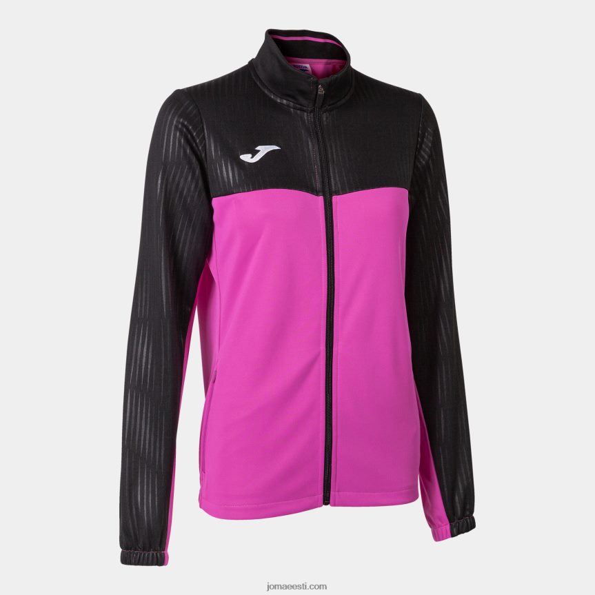 naised jakk montreal DJNBH3999 fluorestseeruv roosa must Joma