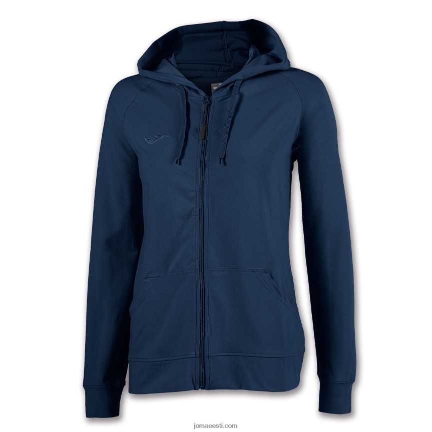 naised kapuutsiga jakk corinto DJNBH1806 mereväe sinine Joma