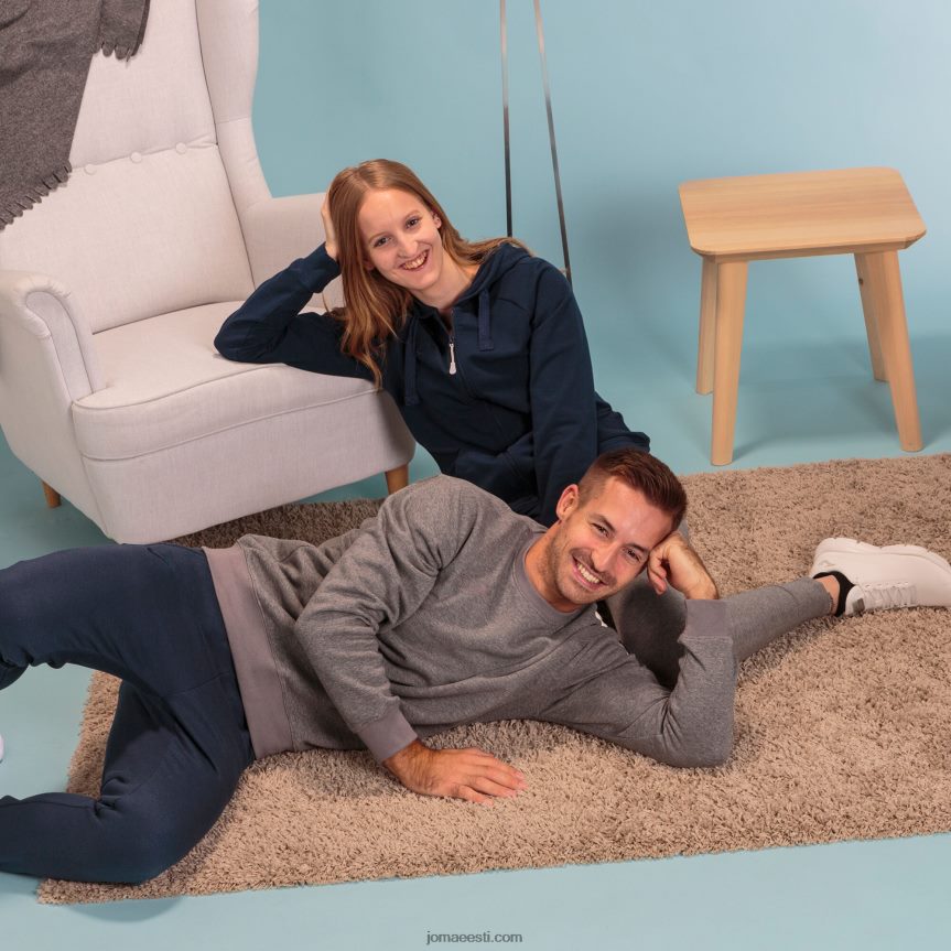 naised kapuutsiga jakk corinto DJNBH1806 mereväe sinine Joma