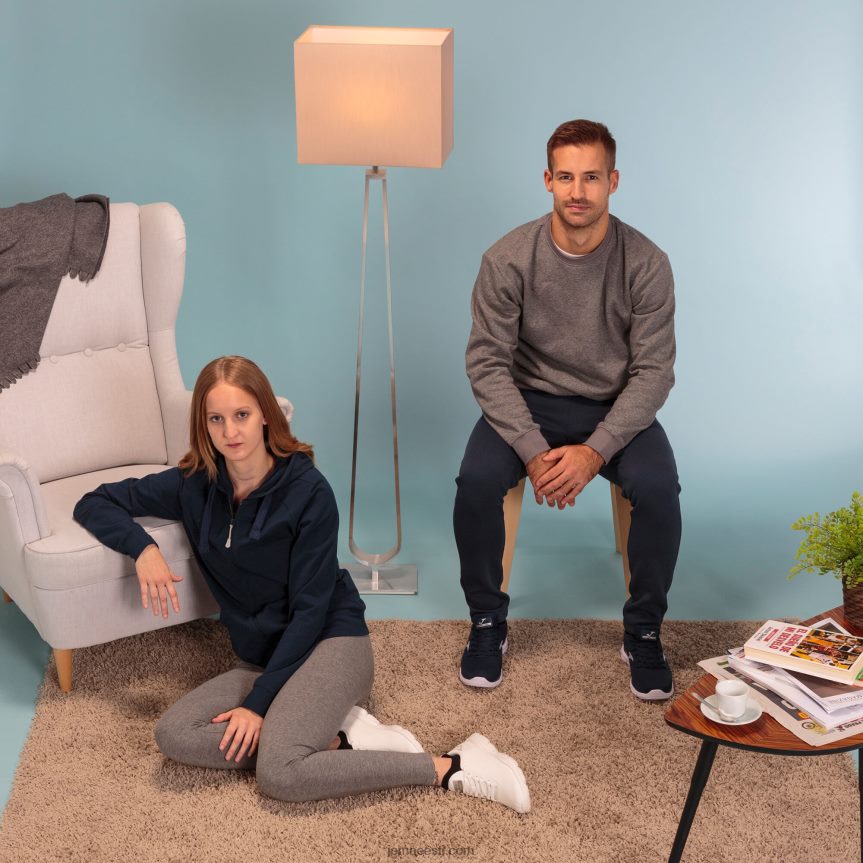 naised kapuutsiga jakk corinto DJNBH1806 mereväe sinine Joma