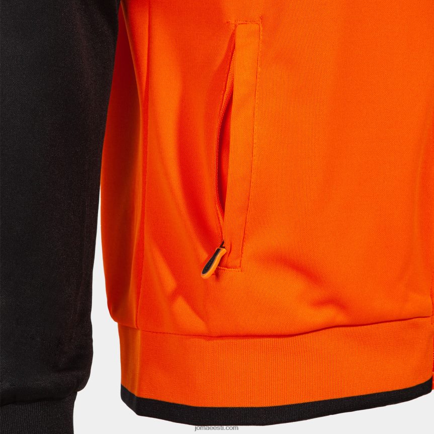 naised kapuutsiga jope supernova ii DJNBH2055 oranž must Joma