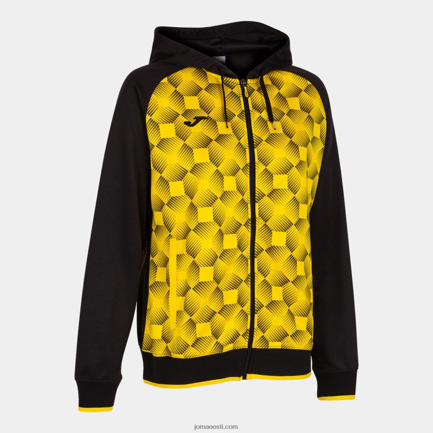 naised kapuutsiga jope supernova iii DJNBH2462 must kollane Joma